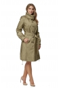Женское пальто из текстиля с воротником 8016199