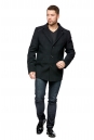 Мужское пальто из текстиля с капюшоном 8017316-4
