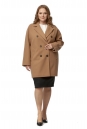 Женское пальто из текстиля с воротником 8019204-2