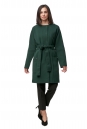 Женское пальто из текстиля без воротника 8020440-2