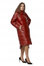 Женское кожаное пальто из натуральной кожи с капюшоном 8020474-2