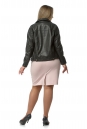 Женская кожаная куртка из эко-кожи с воротником 8021228-3