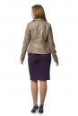 Женская кожаная куртка из эко-кожи с воротником 8021230-3