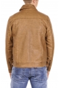 Мужская кожаная куртка из эко-кожи с воротником 8021862-9