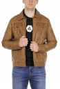 Мужская кожаная куртка из эко-кожи с воротником 8021862-10
