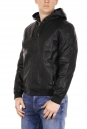 Мужская кожаная куртка из эко-кожи с капюшоном 8021868-8