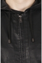 Мужская кожаная куртка из эко-кожи с капюшоном 8021868-13