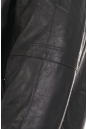 Мужская кожаная куртка из эко-кожи с капюшоном 8021868-15
