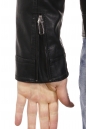 Мужская кожаная куртка из эко-кожи с воротником 8021870-6