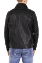 Мужская кожаная куртка из эко-кожи с воротником 8021870-8