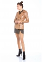 Женская кожаная куртка из натуральной кожи с воротником 8022665-4