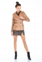 Женская кожаная куртка из натуральной кожи с воротником 8022665-5